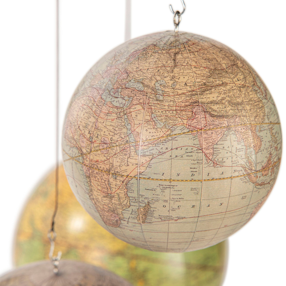 Мобиль 108х18х90см Authentic Models 5 глобусов