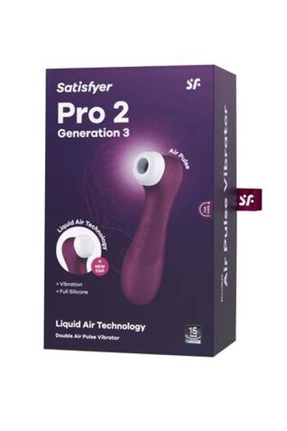 Вакуумный стимулятор клитора Satisfyer Pro 2 Generation 3