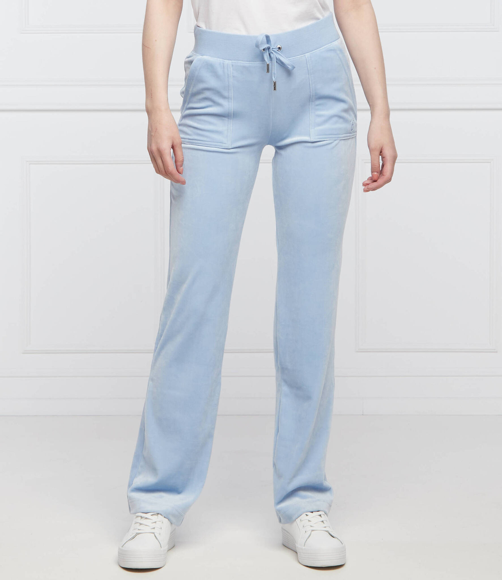спортивные штаны del ray Juicy Couture - голубой(JCAP180)
