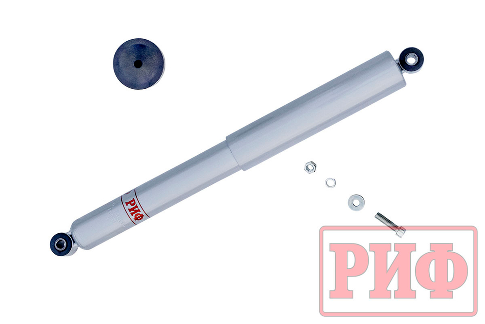 Амортизатор усиленный задний газовый Нива 21214М, Шеви-Нива лифт 50 мм РИФ