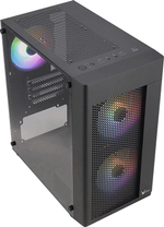 Корпус mATX Formula V HEXFORM-G-BK-v2