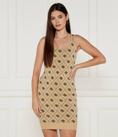 Платье SARAH GUESS - бежевый(W4BK98 Z3JD2)