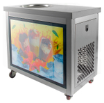 Фризер для жареного мороженого Foodatlas KCB-1Y (световой короб, стол для топпингов)