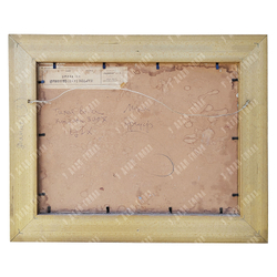 Динес Ю. С. Тихая вода. Крым. Этюд. Картон, масло. 1955