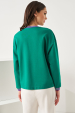 22817 Джемпер женский (зеленый)