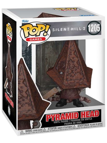 Фигурка Funko POP! Premium Games Silent Hill 2 Pyramid Head (1205) 90710 / Фигурка Фанко ПОП! по мотивам игры "Сайлент Хилл 2", Пирамидоголовый