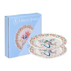 Набор тарелок love birds из коллекции birds of paradise в подарочной упаковке, D18 см, 2 шт.