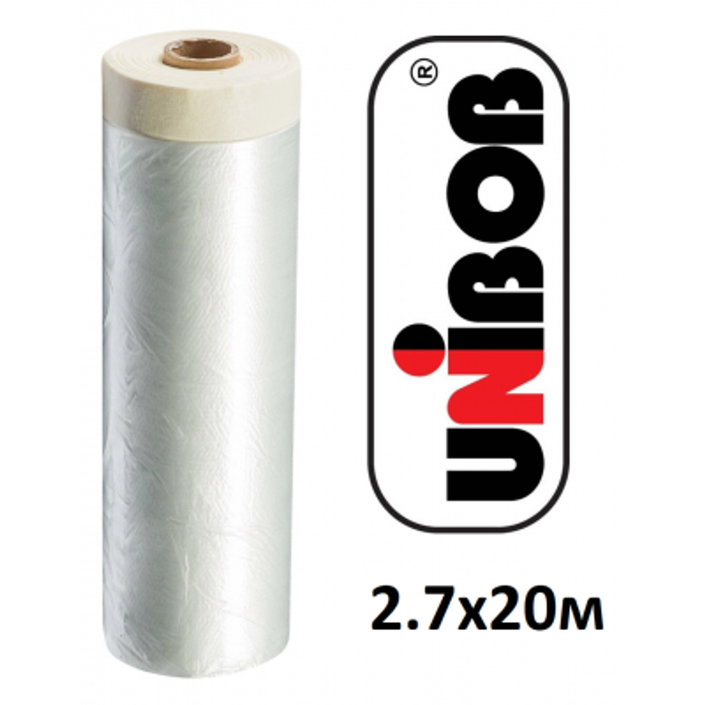 Пленка защитная укрывная - Unibob (2,7х20)