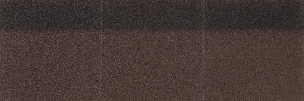 Коньково-карнизная черепица Коричневая Quiet Tile ( Тихая черепица )