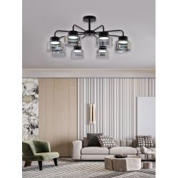 Люстра Rivoli Marsha 9193-308 8хGX53 15 Вт модерн | Rivoli
