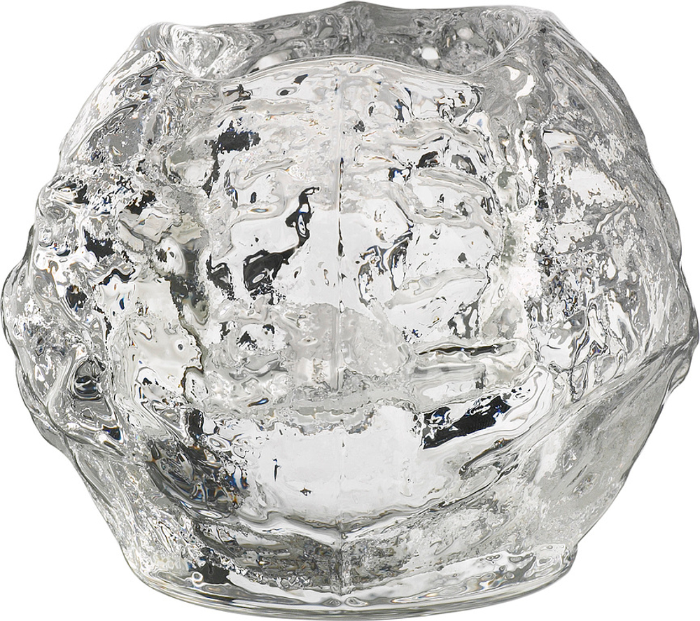 Подсвечник Kosta Boda Snowball, хрусталь, 9 10,5 см, прозрачный