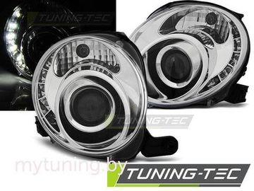 Передние фары Fiat 500 chrome led