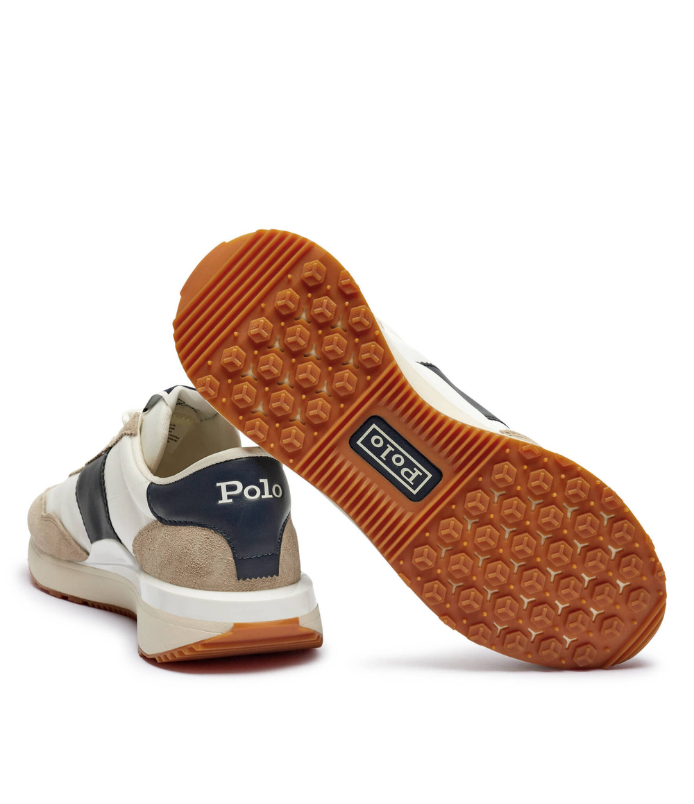 Кожаные кроссовки POLO RALPH LAUREN - белый(809940305)