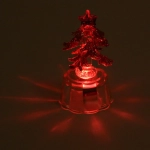 Фигурка с подсветкой «Елочка лесное золото», 8 см