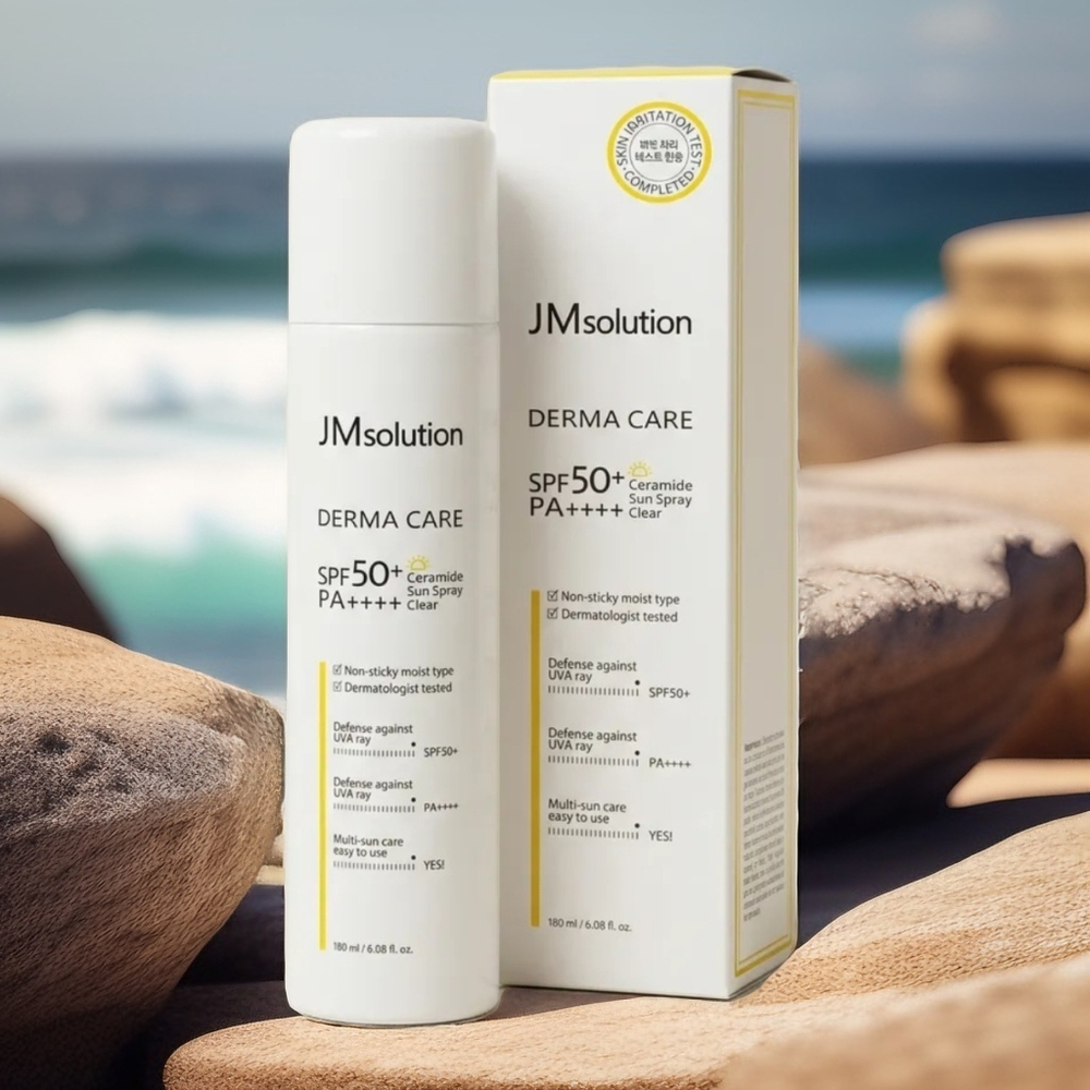 JMsolution Лёгкий солнцезащитный спрей с церамидами Derma Care Sun Ceramide Spray SPF 50+ PA++++