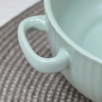 Салатник 15см с ручками, фарфор, 205-735