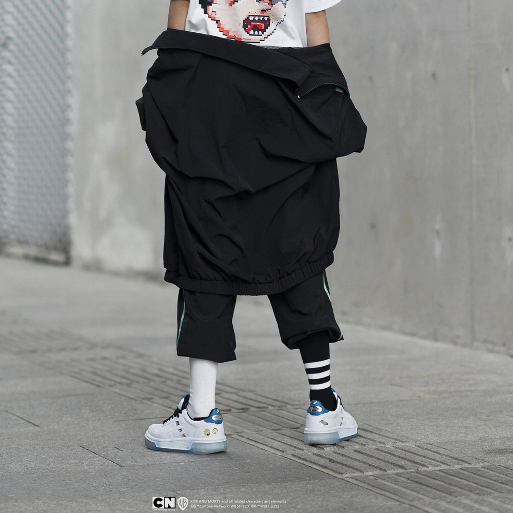 Кроссовки Rick and Morty x Asics Court MZ, 1203A197-100