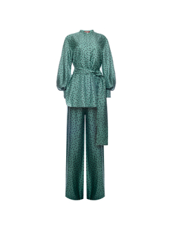 MAX MARA блуза - зеленый