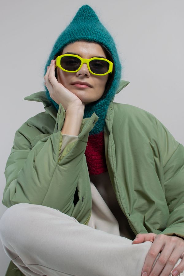 Куртка AW004 фисташковая - фото 8