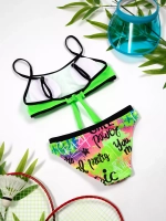 купальник раздельный 3 в 1 с топом парео