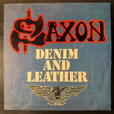 Saxon ‎– Denim And Leather (Скандинавия 1981г.)