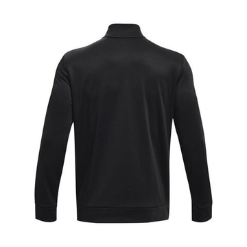 Мужская теннисная кофта Under Armour Men's Armour Fleece 1/4 Zip - черный