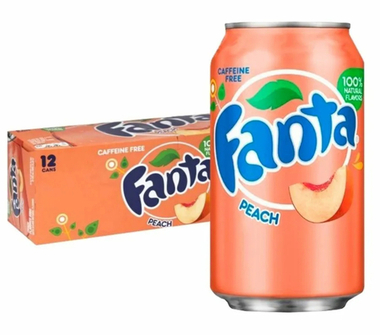 Фанта США персик 12-шт