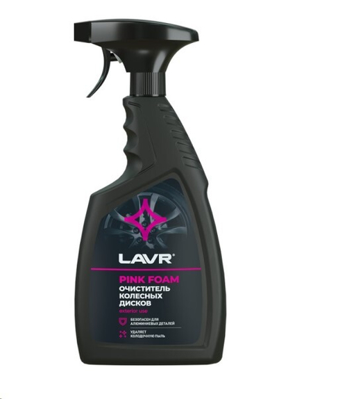 Очиститель колесных дисков 500 мл  Wheel Disk Cleaner  (триггер) (LAVR)