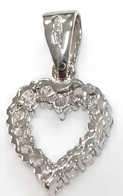 Ювелирная подвеска из серебра