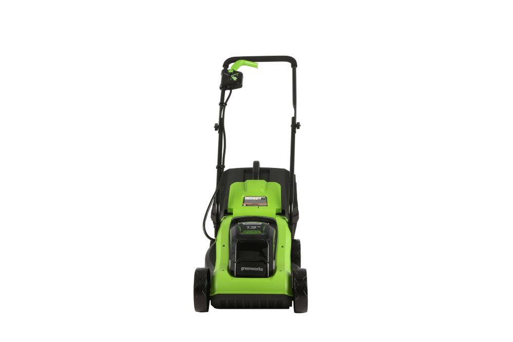 Аккумуляторная газонокосилка Greenworks G24LM32K2, 2509607, 24v, 32 см, в комплекте с АКБ 2 А·ч и ЗУ