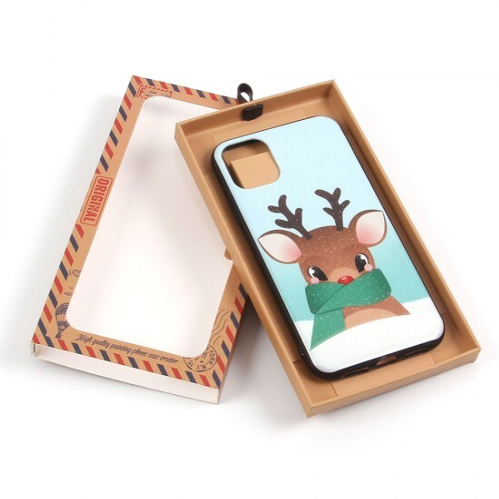 Чехол ТПУ Florme Новый Год для iPhone 6/6s, 012148