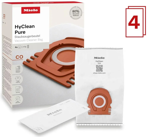 Комплект мешков-пылесборников Miele HyClean Pure CO с фильтром