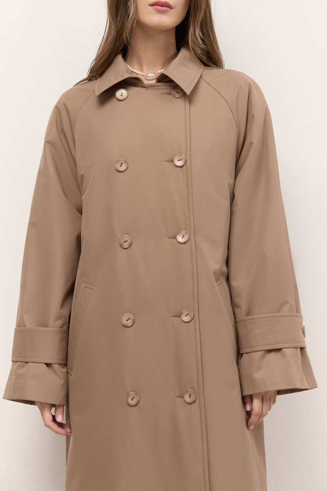 Тренч утепленный