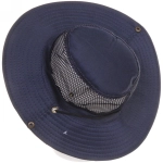 Шляпа мужская с клепками и сеткой «Cowboy», микс 6 цветов, 58р, ширина полей 7,5см