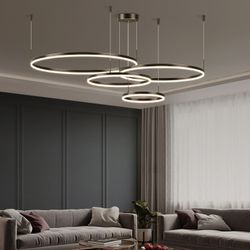 Подвесная Люстра Cruise Black Lux D40+60+80+100+120 By Imperiumloft