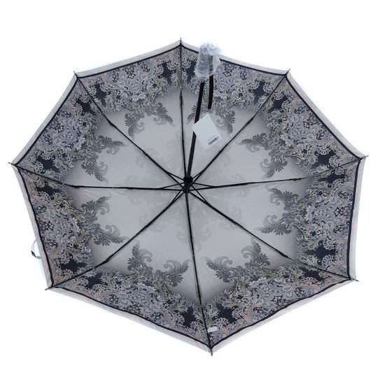 Зонт с серебристым куполом Рисунок внутри 255-В-05