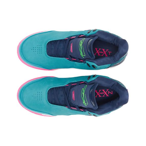 NIKE LeBron NXXT Gen Баскетбольные кроссовки Низкие Голубой и розовый Мужские