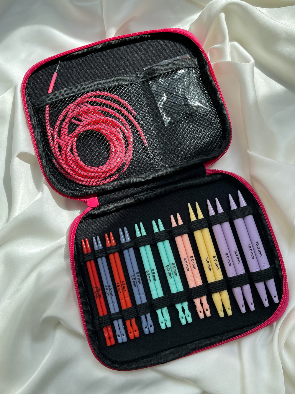 Набор пластиковых съемных спиц в футляре