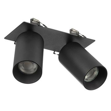 Поворотный спот 2*GU10 CL512D21 черный AXEL Citilux