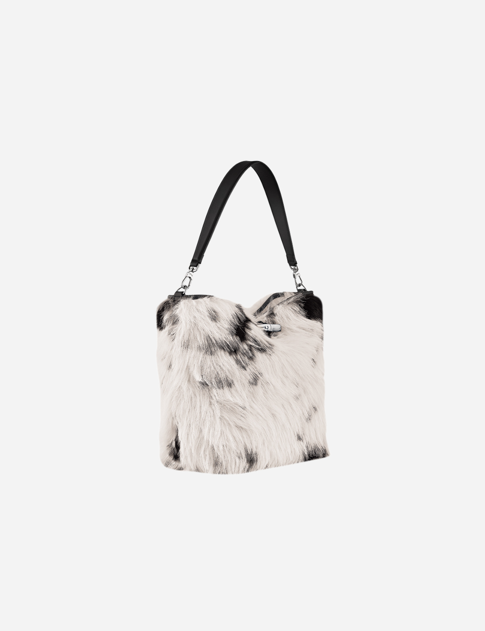 Сумка Longchamp Shoulder Bag "Black/White"