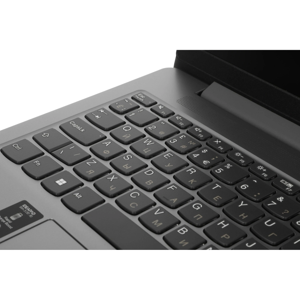 Ноутбук Lenovo IdeaPad Slim 3 15AMN8 Ryzen 3 30 8Gb SSD256Gb AMD Radeon 610M 15.6" IPS FHD (1920x1080) без ОС grey WiFi BT Cam (82XQ01CCPS)