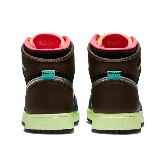 Иордания Air Jordan 1 Детские баскетбольные площадки Высокие Вершины Юнисекс