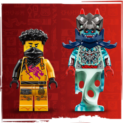 Конструктор LEGO Ninjago 71839 Боевой мех спинджитцу Арина — фото 12