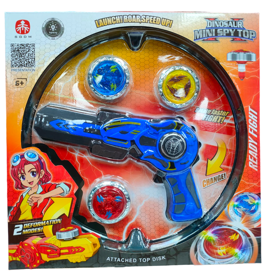 Игровой набор BB " Пистолет/меч-запуск" + волчки