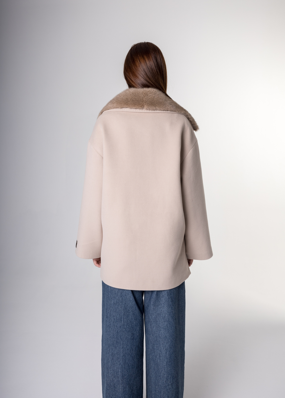 Пиджак демисезонный из кашемира бренда Di"Anna