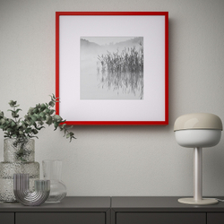 IKEA SANNAHED  (ИКЕА САННАХЕД)  -  Рамка, красная, 50x50 см