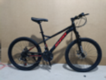 Велосипед SHM 26" 21скор (ст. рама, диск.тормоза, обод с выточкой) Черно-красный (SH26-3)