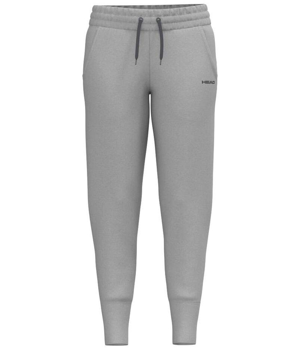 Женские теннисные брюки Head Club Original - grey melange