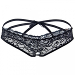 Стринги с доступом Black Bow, M