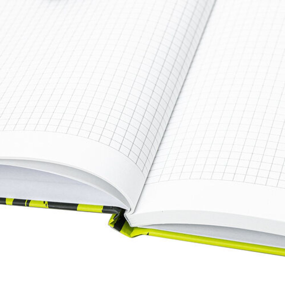 Блокнот с резинкой в клетку 96 л., А5 (145х203 мм), твердая обложка, BRAUBERG, "Calligraphy", 113721